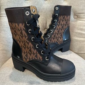 Michael Kors Brea combat boot